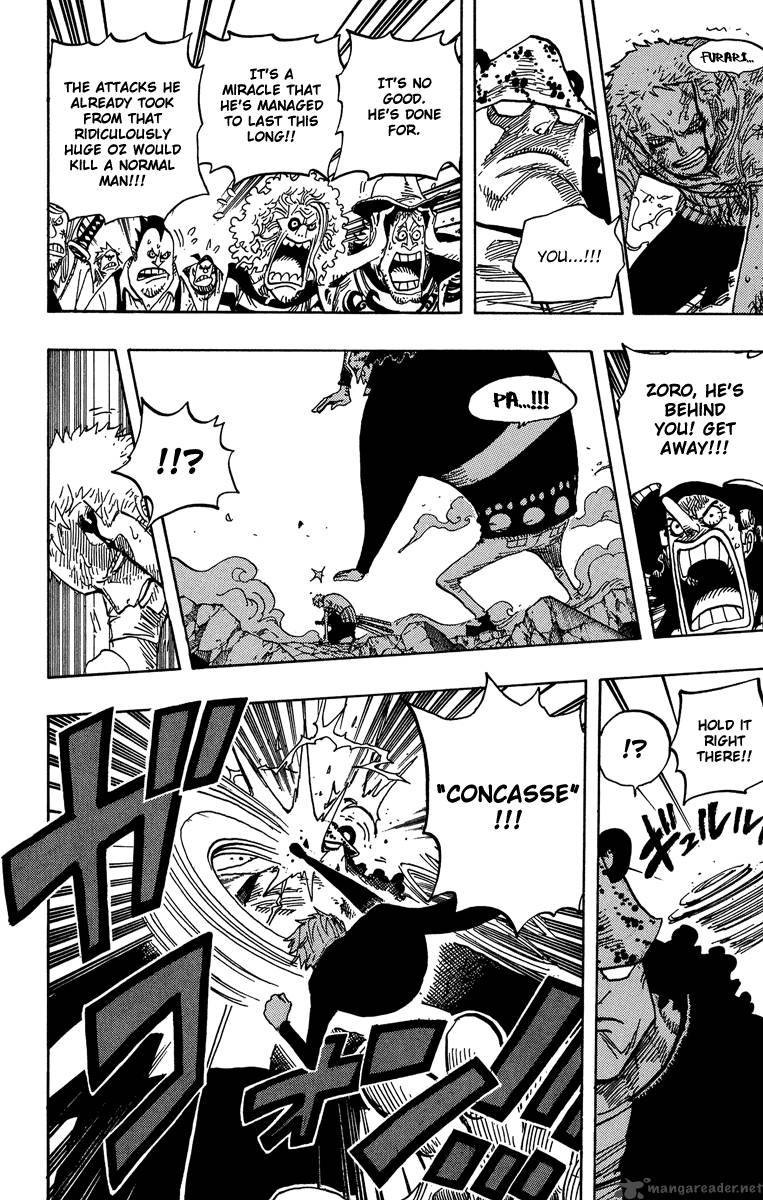 One Piece Chapter 484 - Page 14 in English