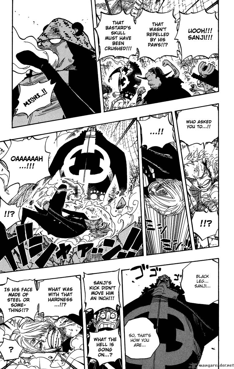 One Piece Chapter 484 - Page 15 in English