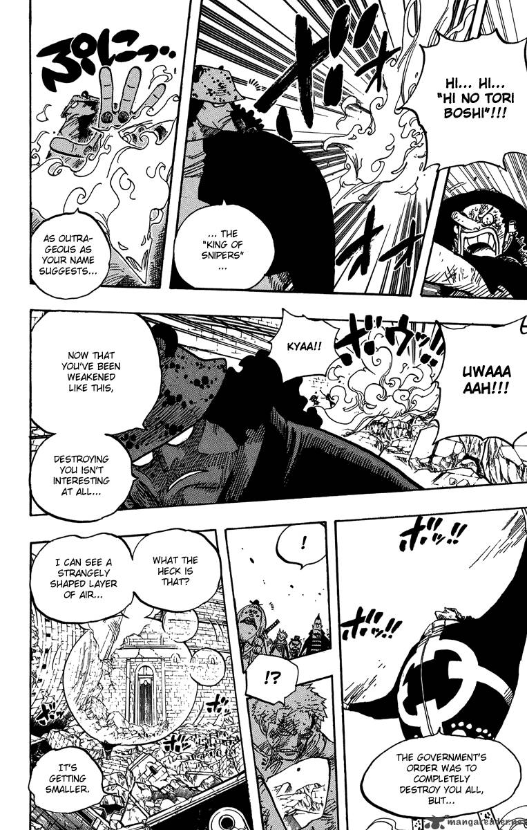 One Piece Chapter 484 - Page 16 in English