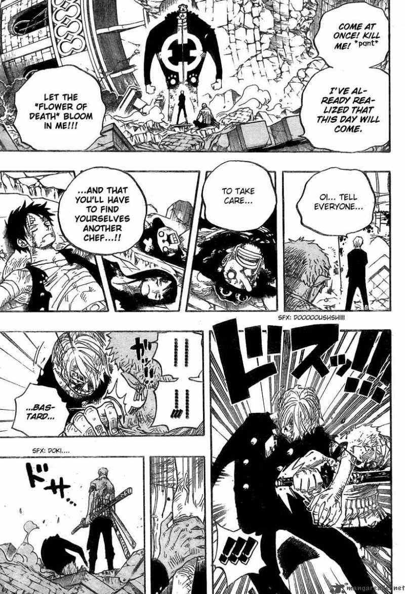 One Piece Chapter 485 - Page 13 in English
