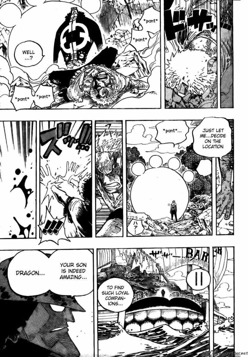 One Piece Chapter 485 - Page 17 in English