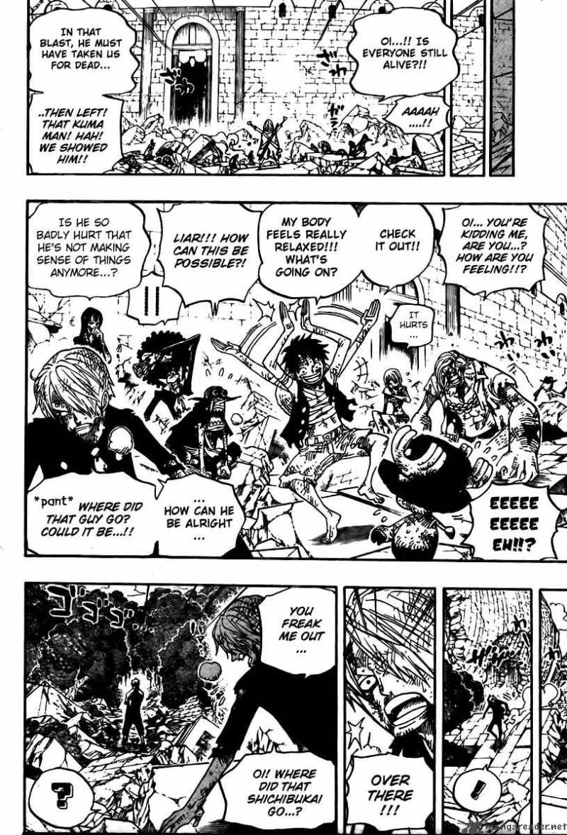 One Piece Chapter 485 - Page 18 in English