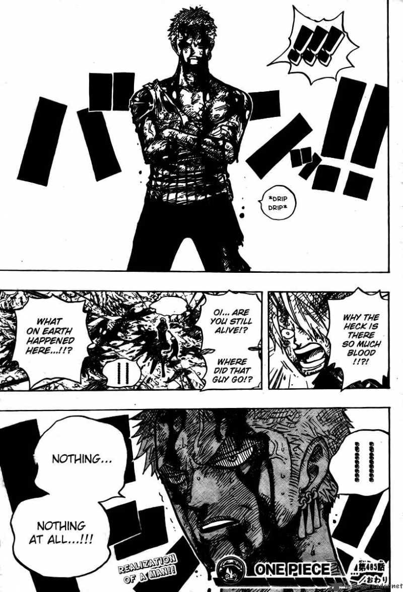 One Piece Chapter 485 - Page 19 in English