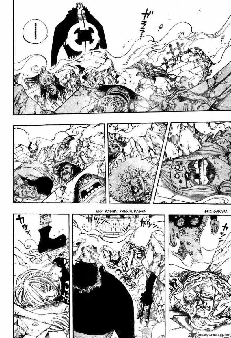 One Piece Chapter 485 - Page 4 in English