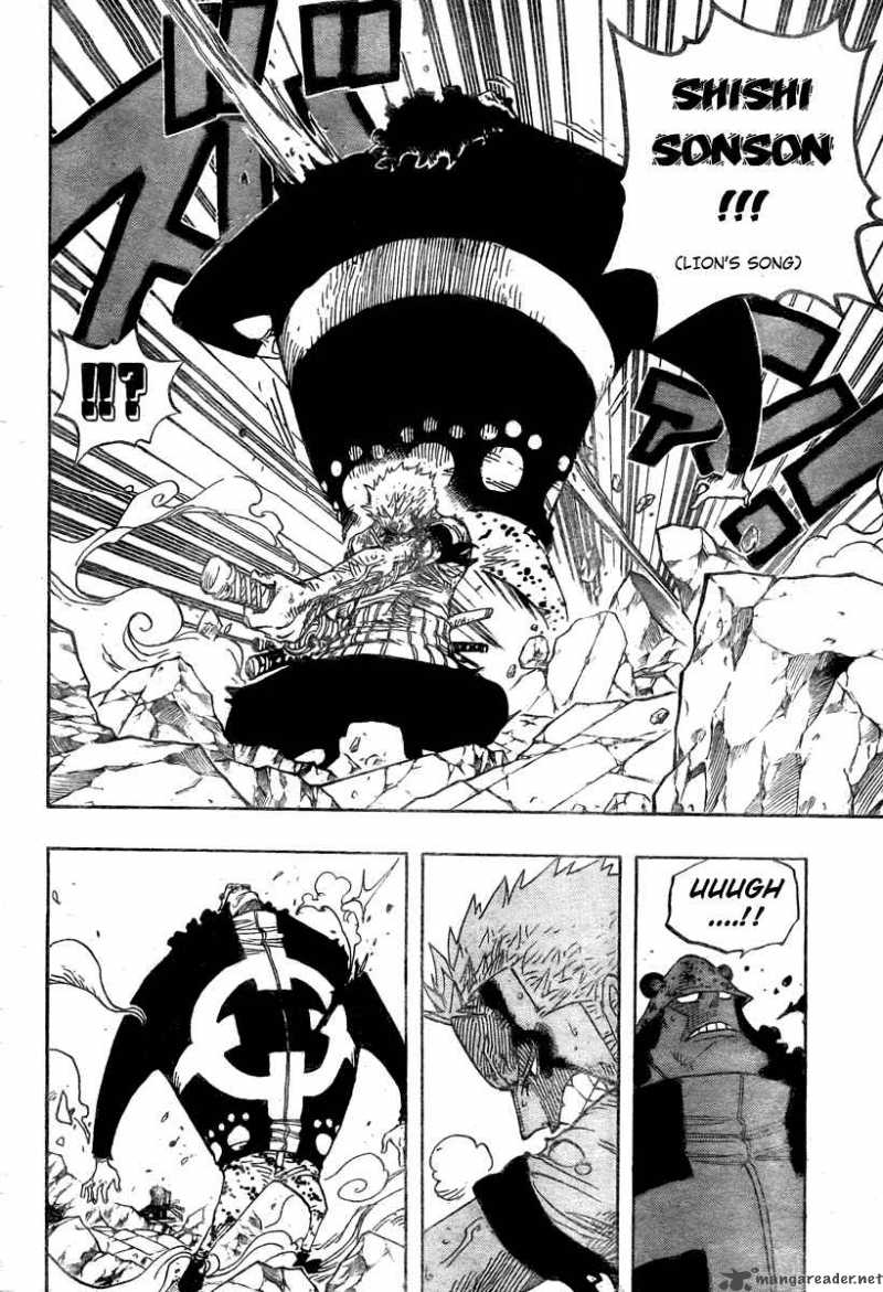 One Piece Chapter 485 - Page 6 in English