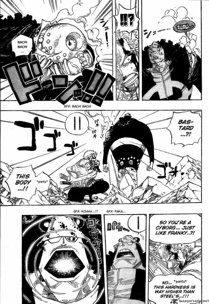 One Piece Chapter 485 - Page 7 in English