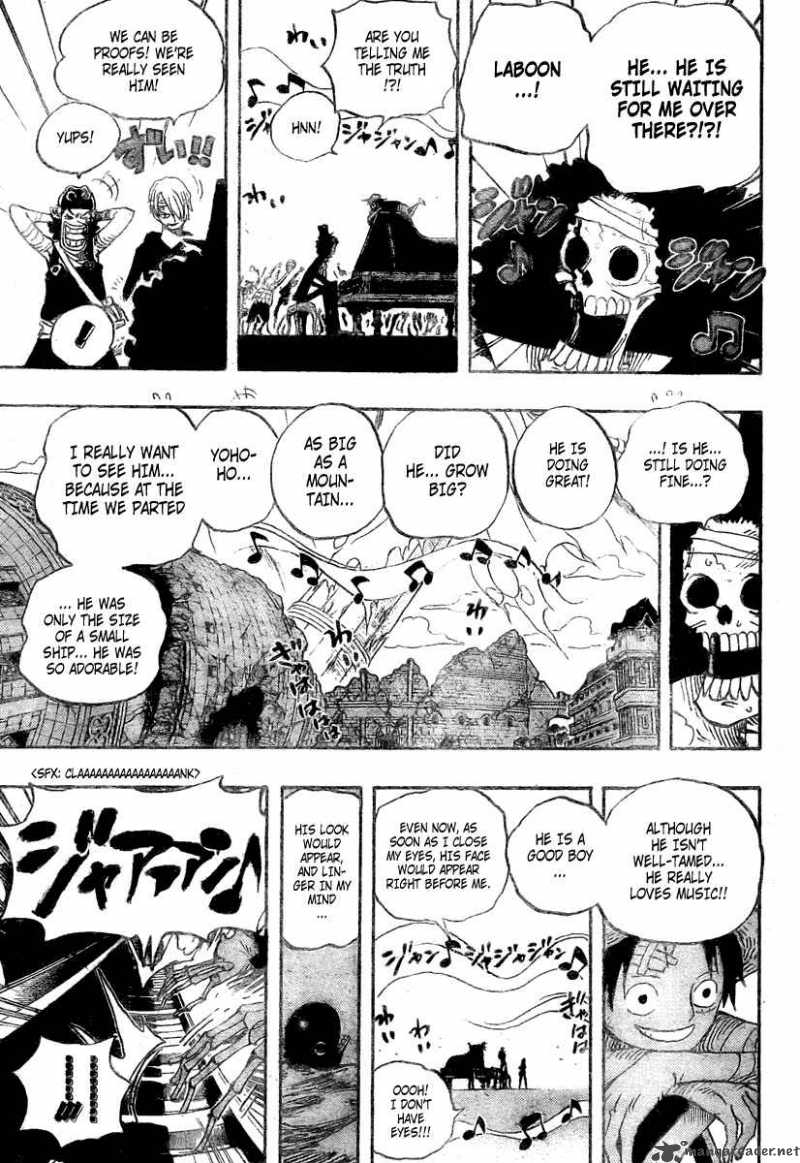 One Piece Chapter 486 - Page 17 in English