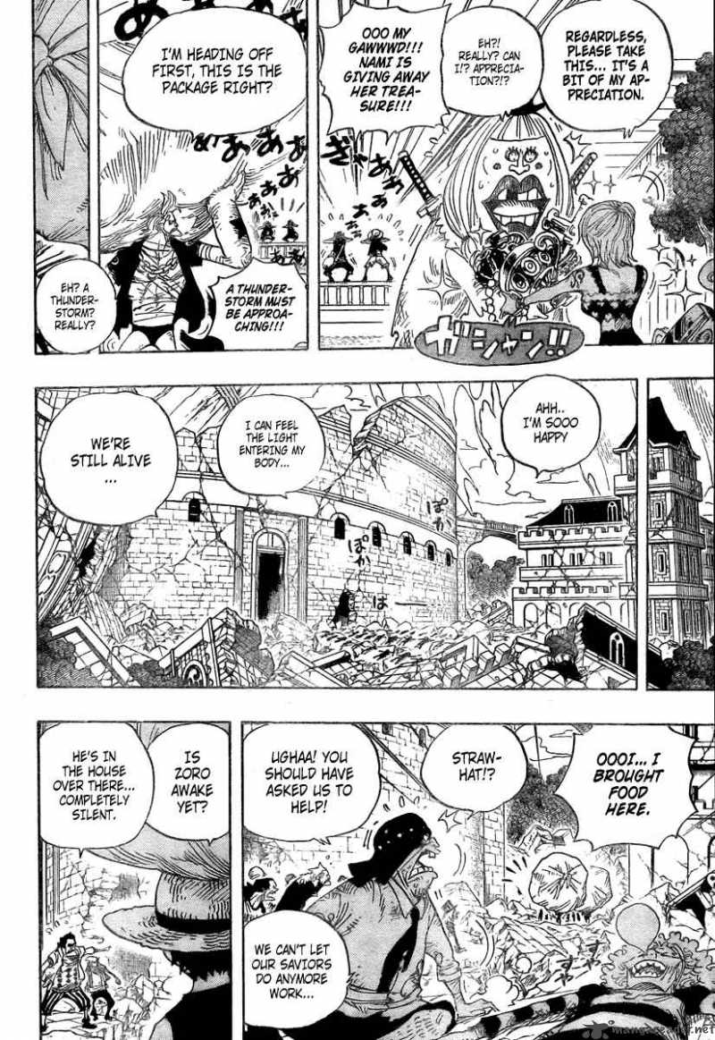 One Piece Chapter 486 - Page 6 in English