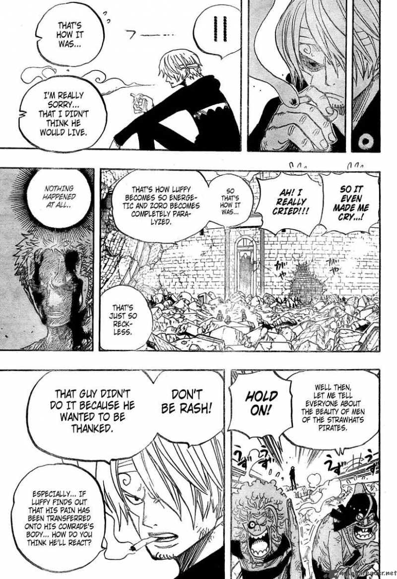 One Piece Chapter 486 - Page 9 in English