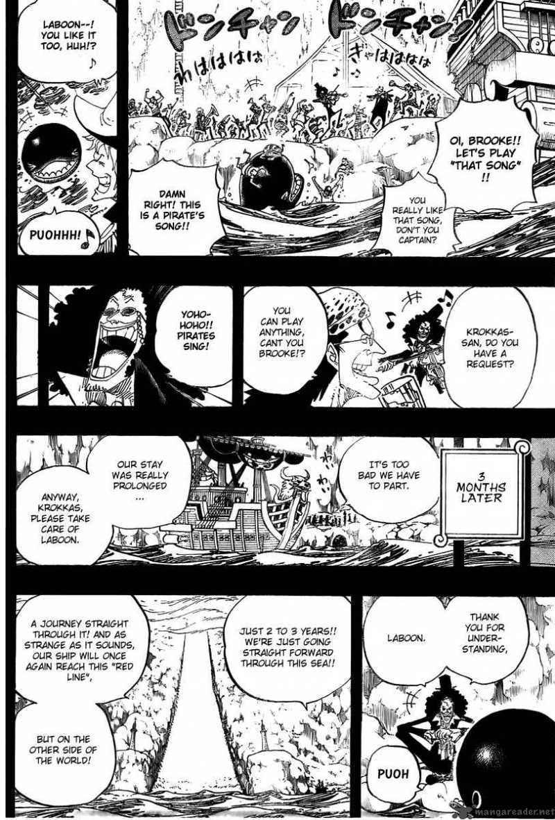 One Piece Chapter 487 - Page 10 in English