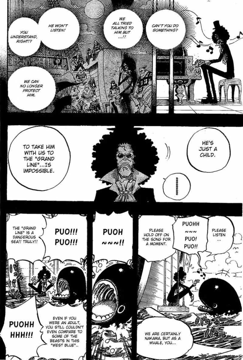 One Piece Chapter 487 - Page 6 in English