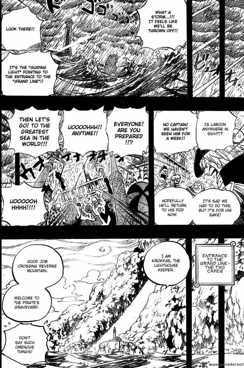 One Piece Chapter 487 - Page 8 in English