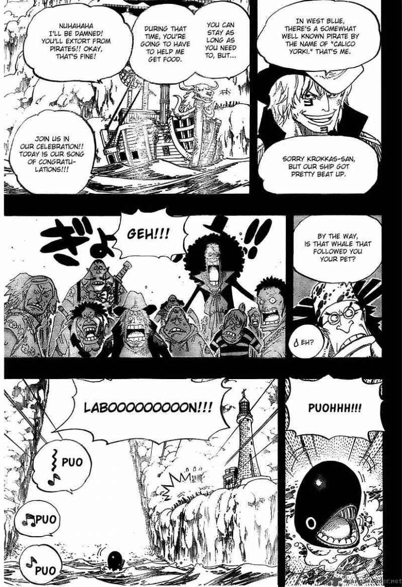 One Piece Chapter 487 - Page 9 in English