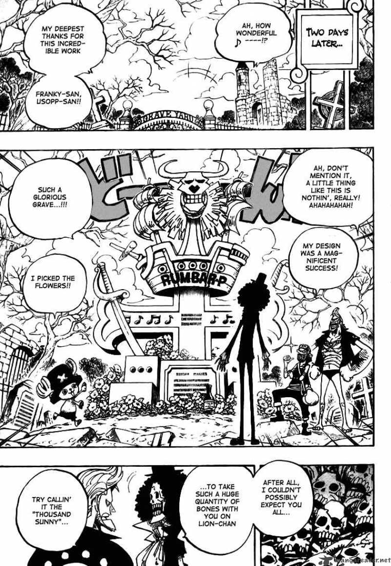 One Piece Chapter 489 - Page 10 in English