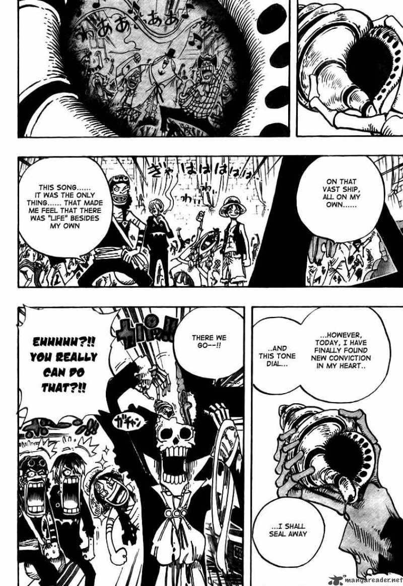 One Piece Chapter 489 - Page 3 in English