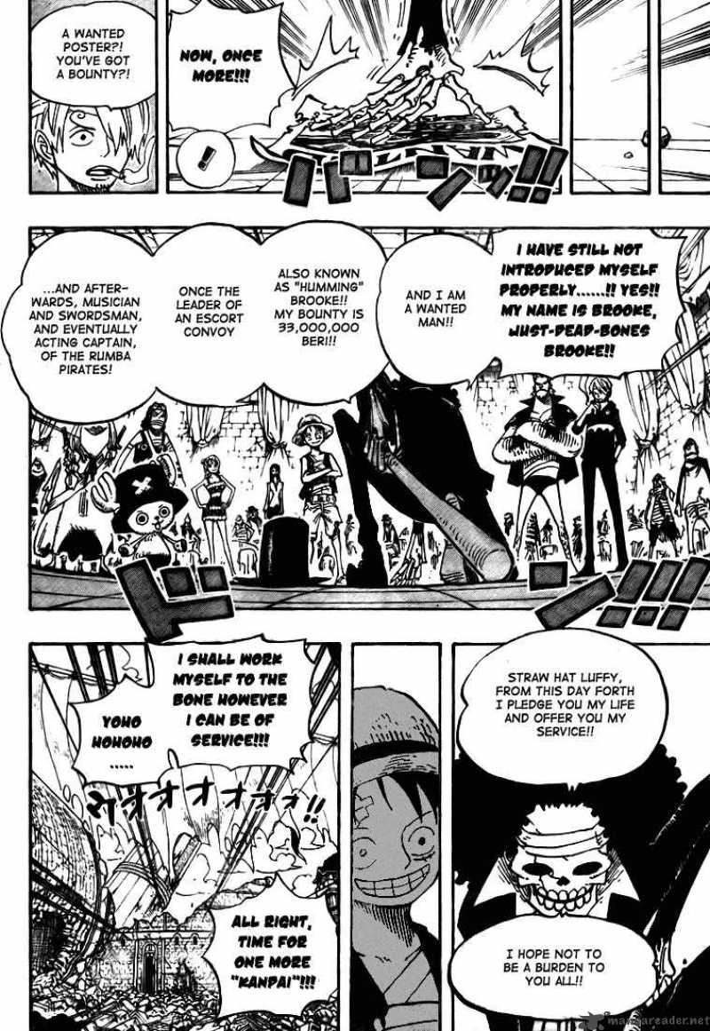 One Piece Chapter 489 - Page 9 in English