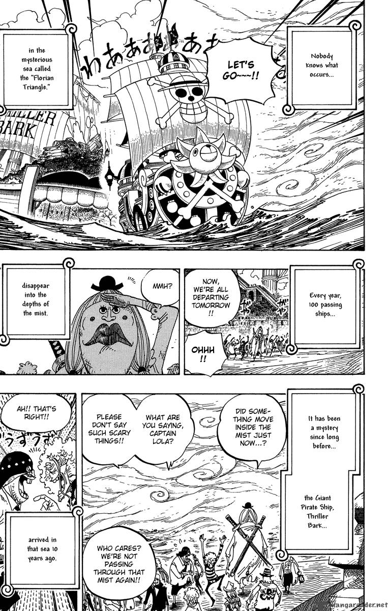 One Piece Chapter 490 - Page 3 in English