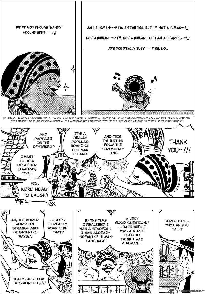 One Piece Chapter 491 - Page 5 in English
