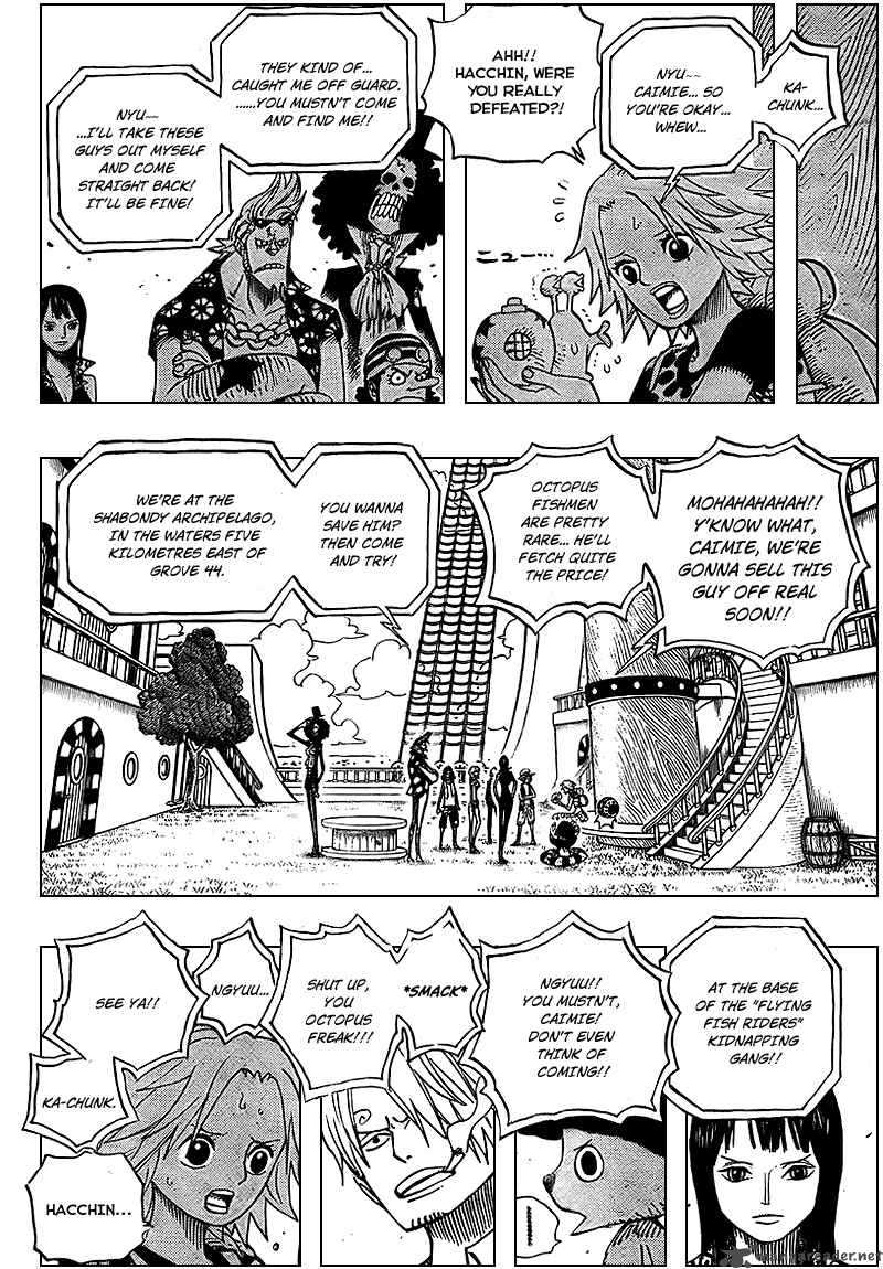 One Piece Chapter 491 - Page 8 in English