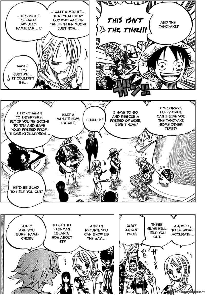 One Piece Chapter 491 - Page 9 in English