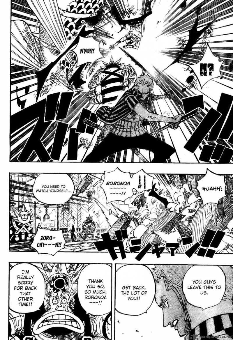 One Piece Chapter 493 - Page 10 in English