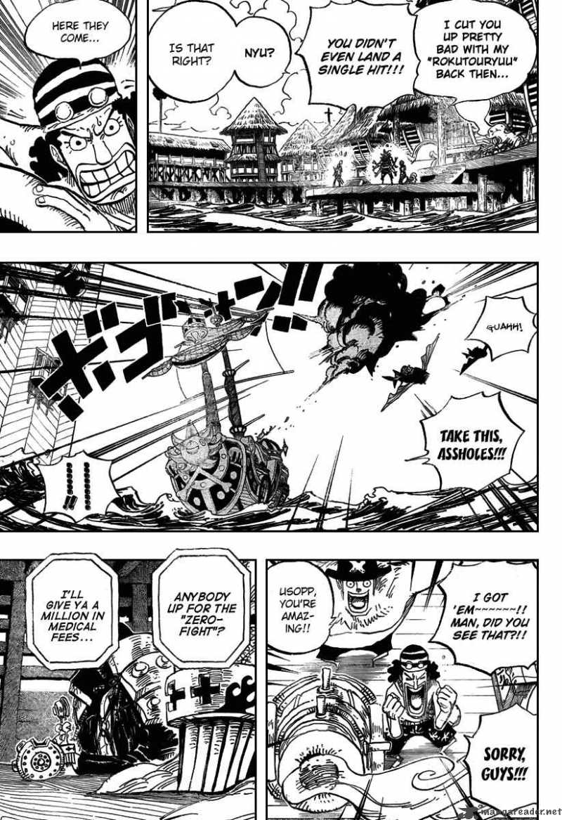 One Piece Chapter 493 - Page 11 in English