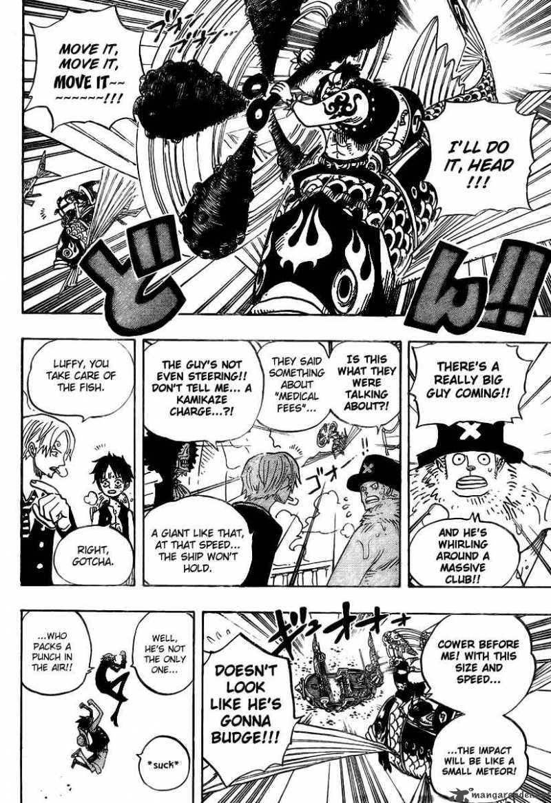One Piece Chapter 493 - Page 12 in English