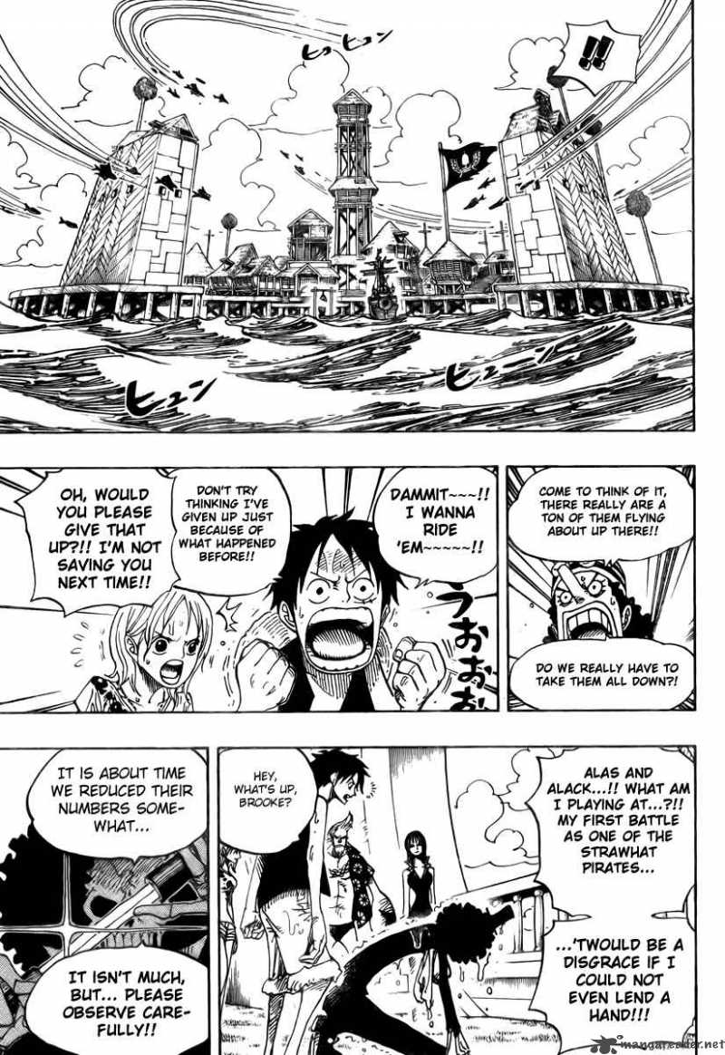 One Piece Chapter 493 - Page 15 in English