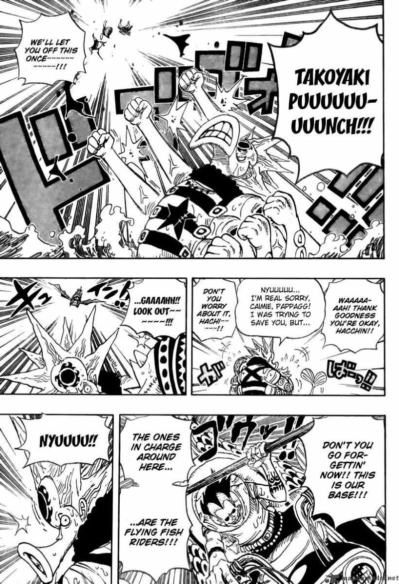 One Piece Chapter 493 - Page 9 in English