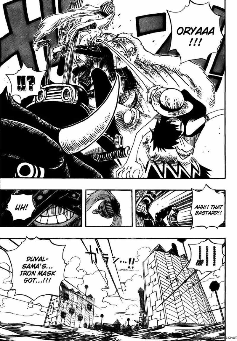 One Piece Chapter 494 - Page 16 in English