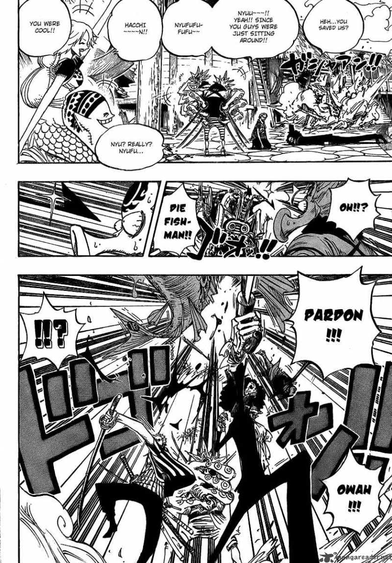 One Piece Chapter 494 - Page 5 in English
