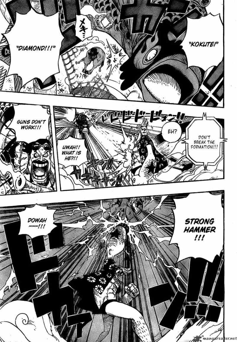 One Piece Chapter 494 - Page 8 in English