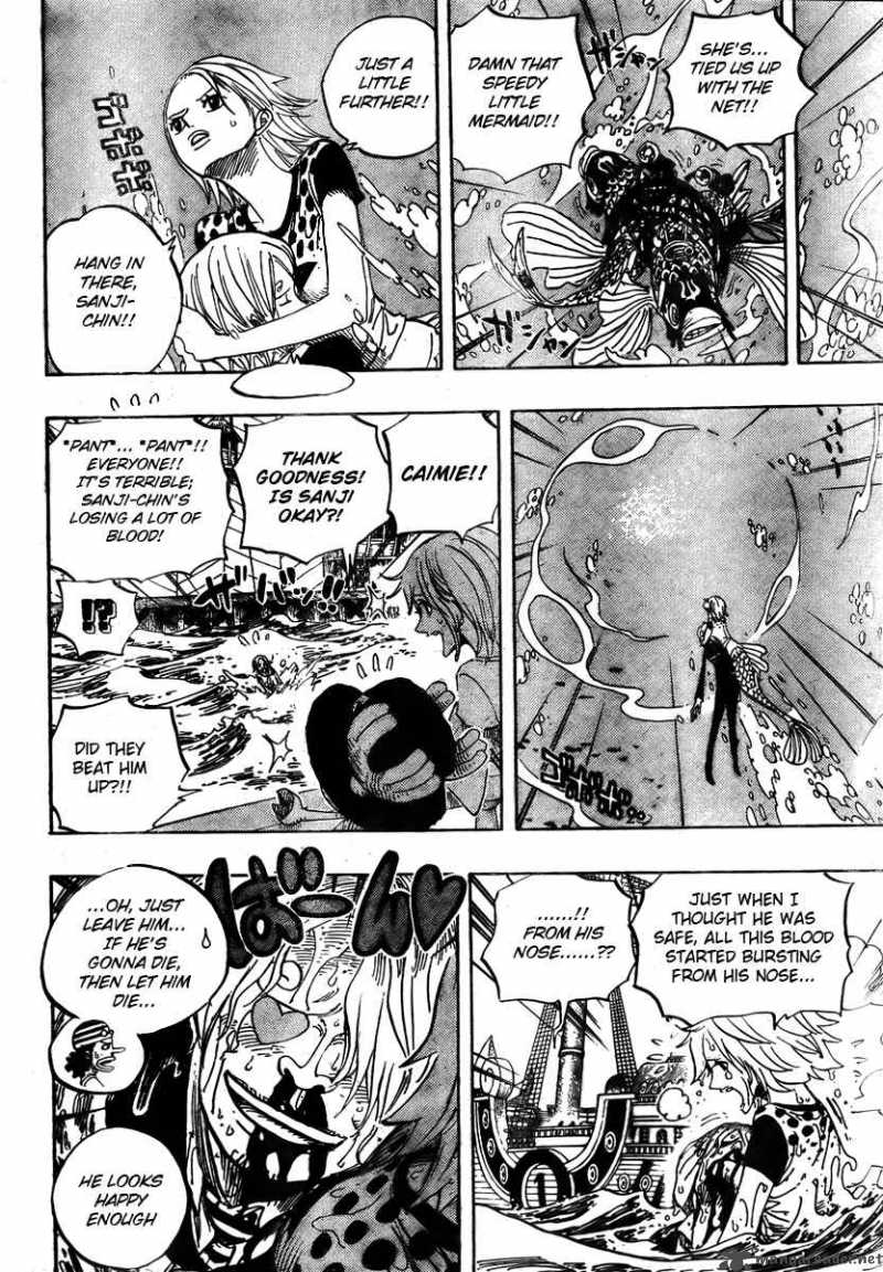 One Piece Chapter 495 - Page 14 in English