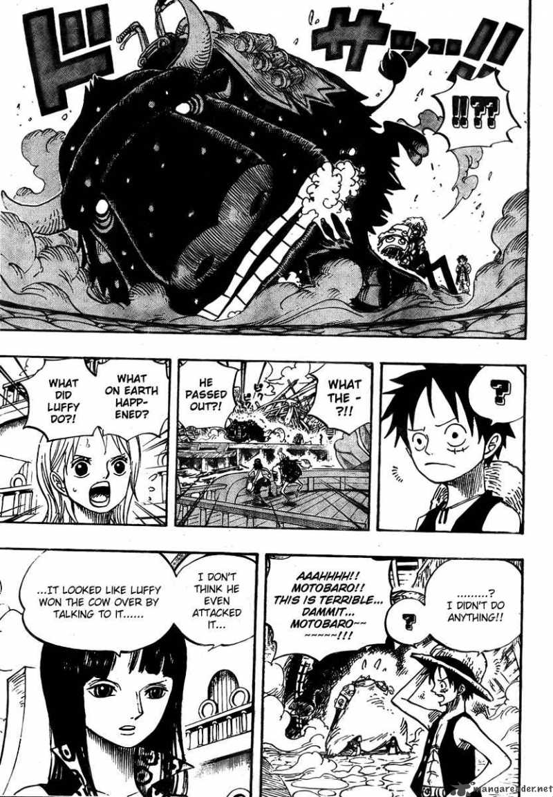 One Piece Chapter 495 - Page 17 in English