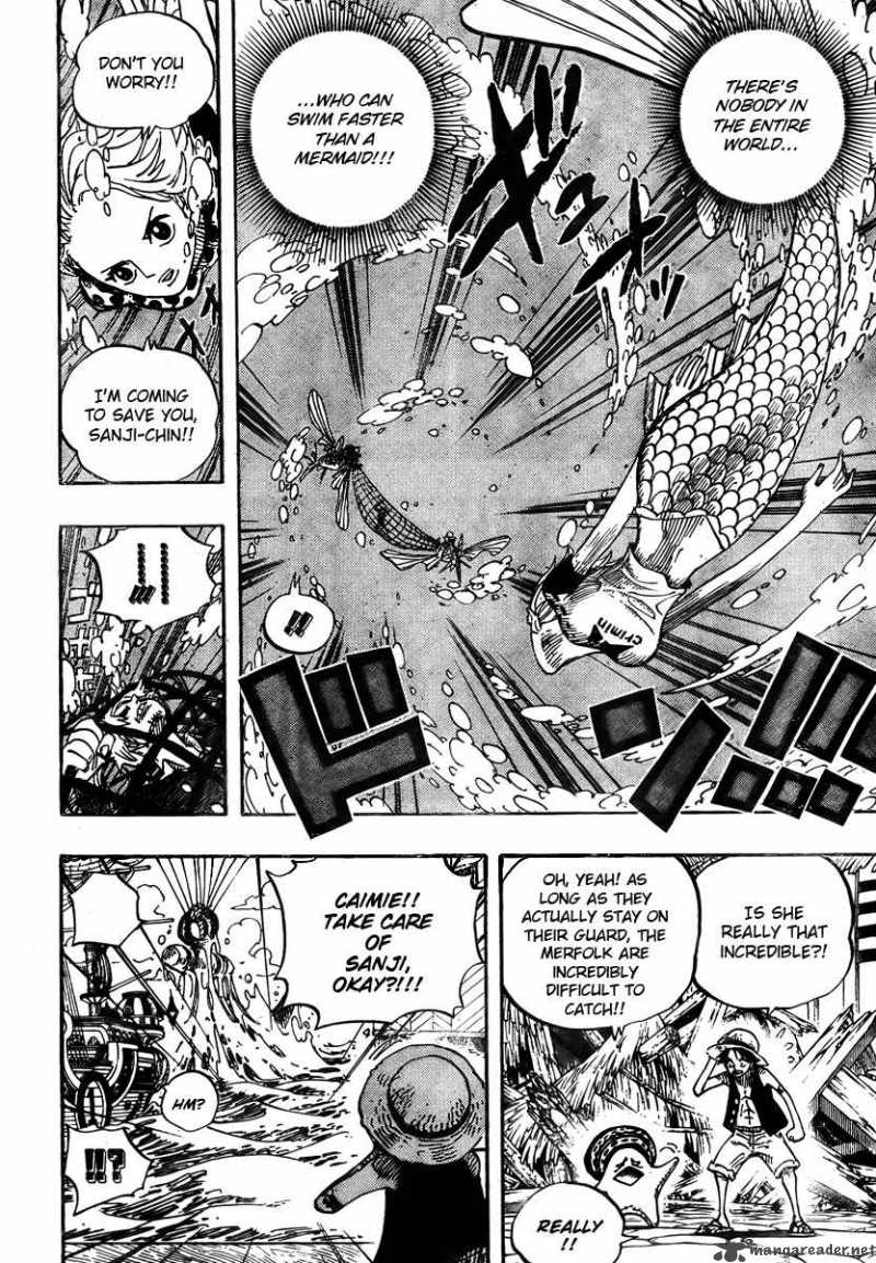 One Piece Chapter 495 - Page 8 in English