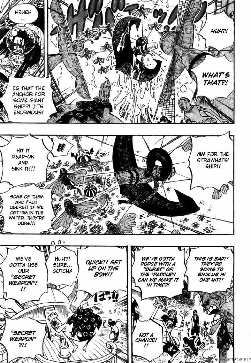 One Piece Chapter 495 - Page 9 in English
