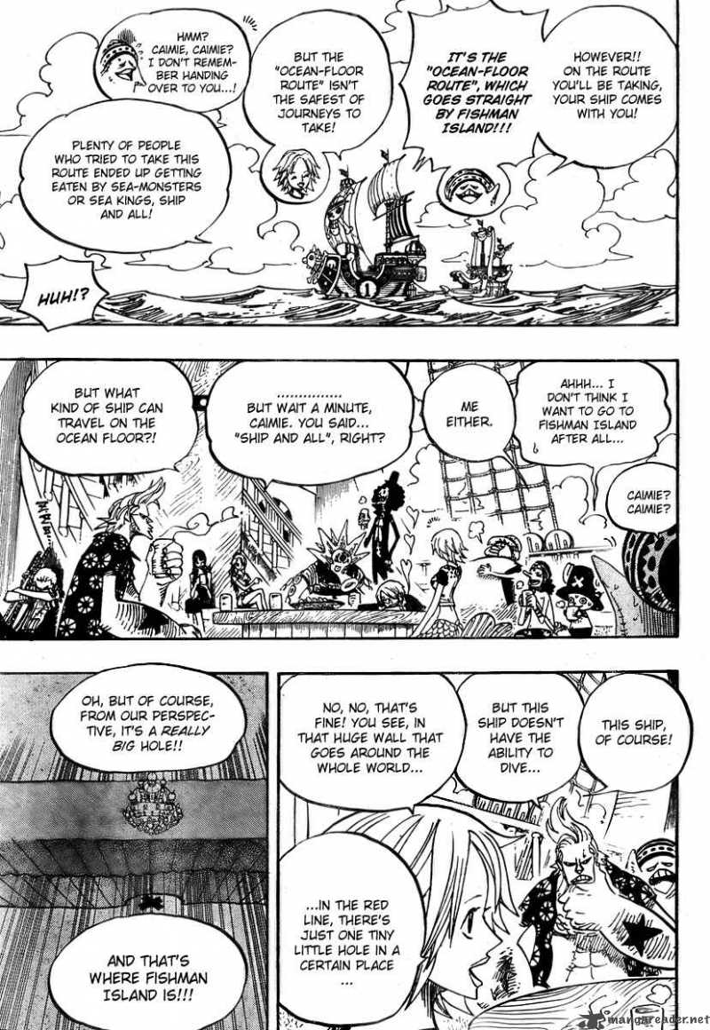 One Piece Chapter 496 - Page 11 in English