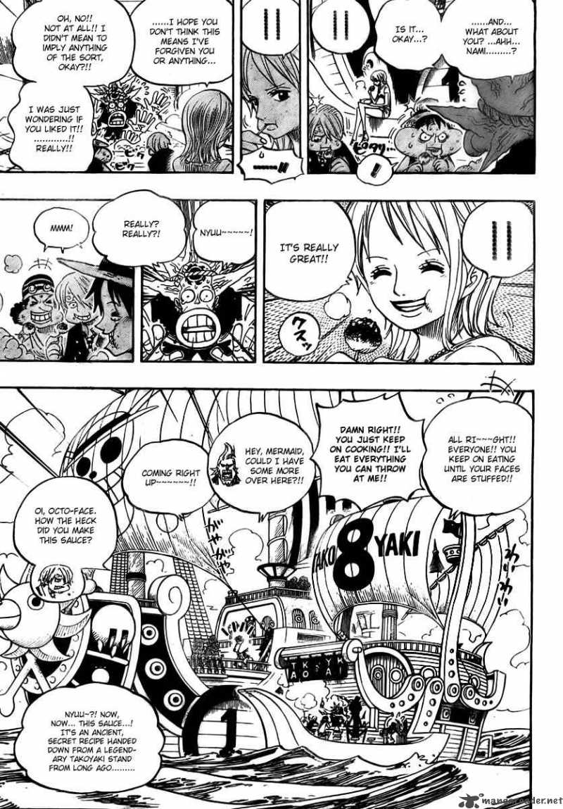One Piece Chapter 496 - Page 3 in English