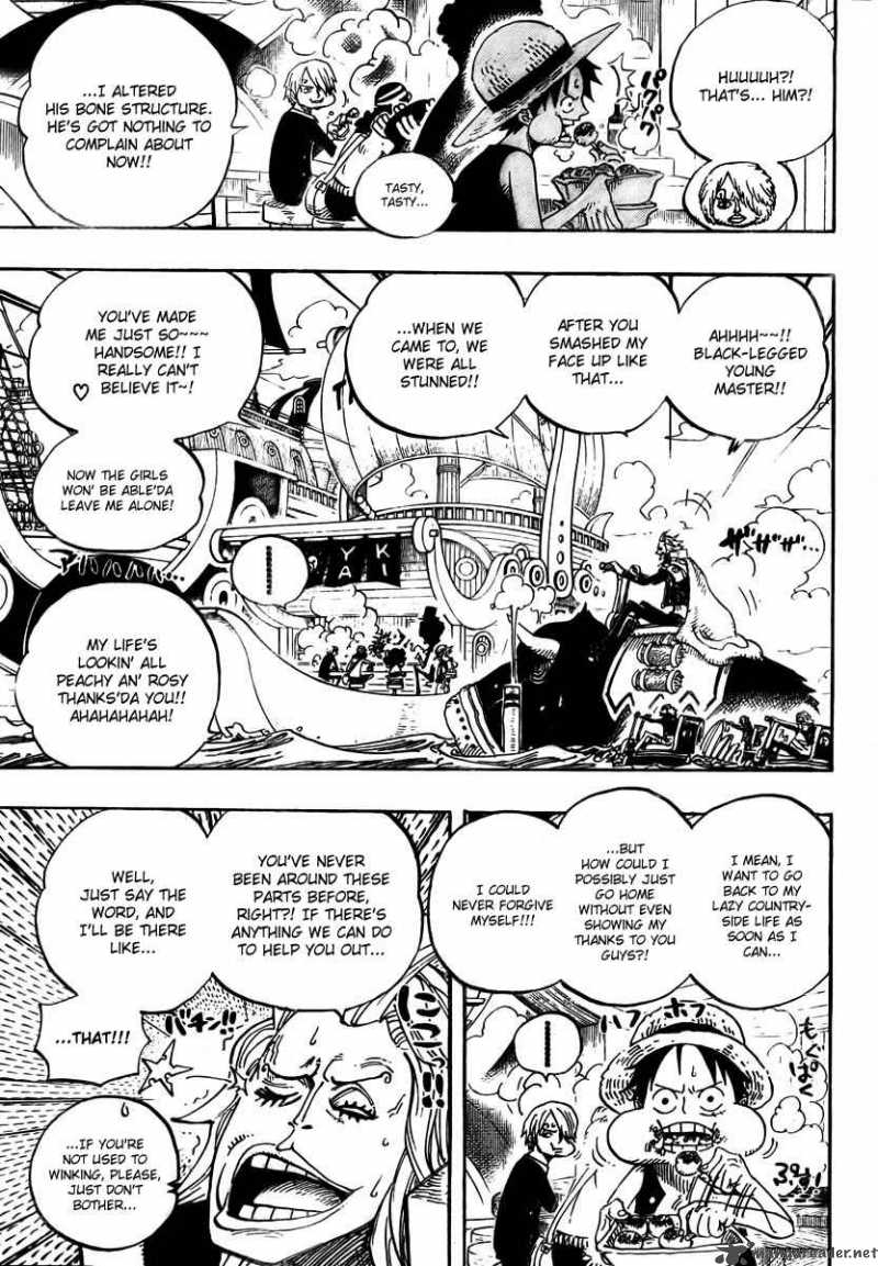 One Piece Chapter 496 - Page 5 in English