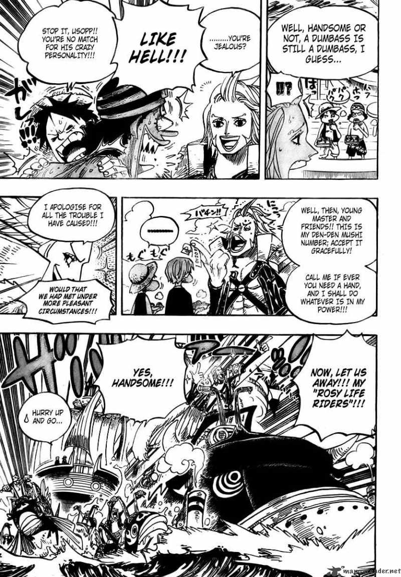 One Piece Chapter 496 - Page 7 in English