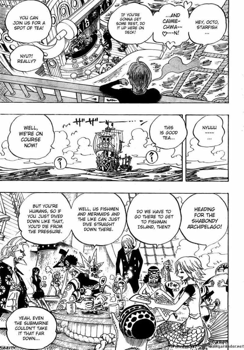 One Piece Chapter 496 - Page 9 in English