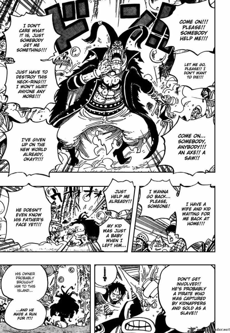One Piece Chapter 497 - Page 13 in English