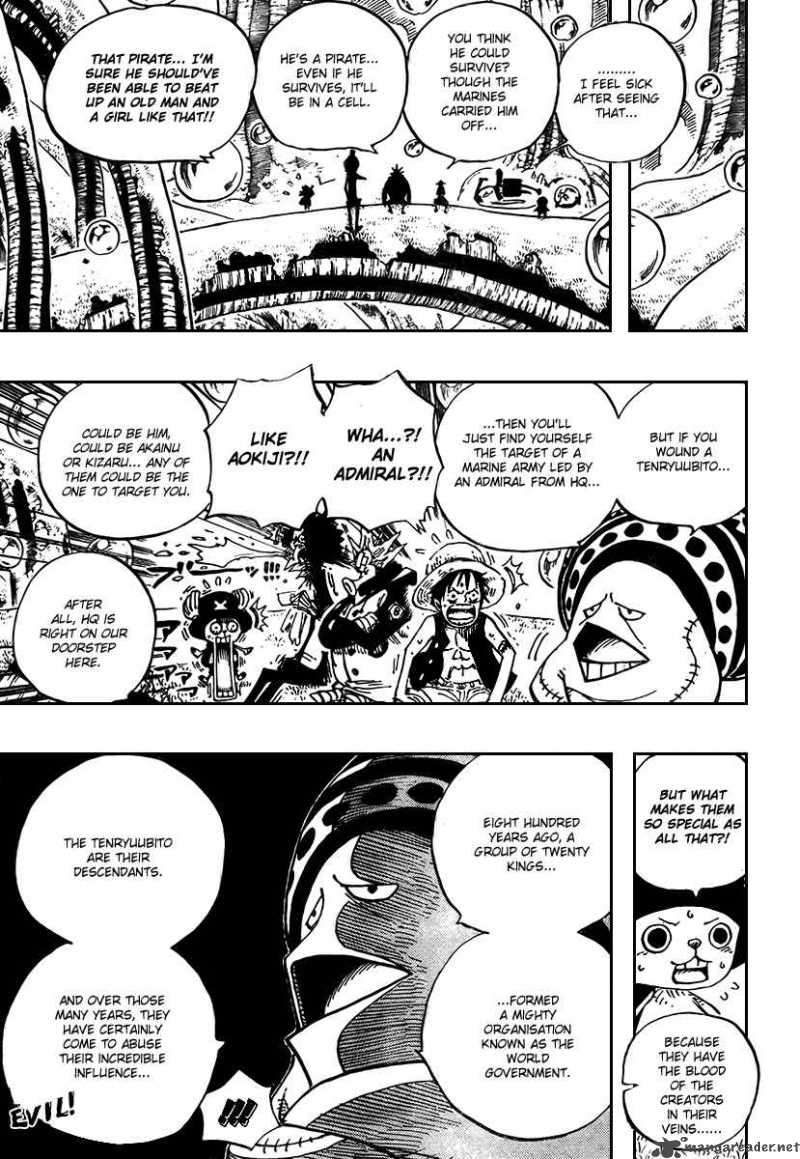 One Piece Chapter 497 - Page 19 in English