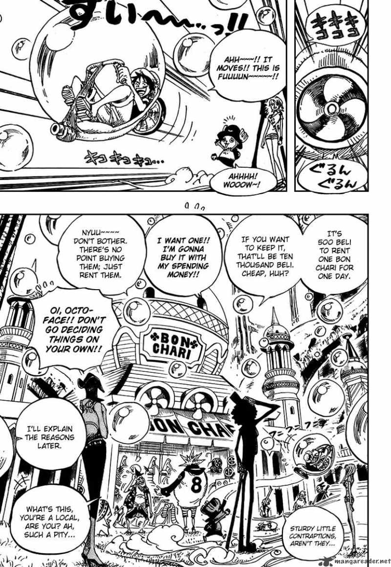 One Piece Chapter 497 - Page 7 in English