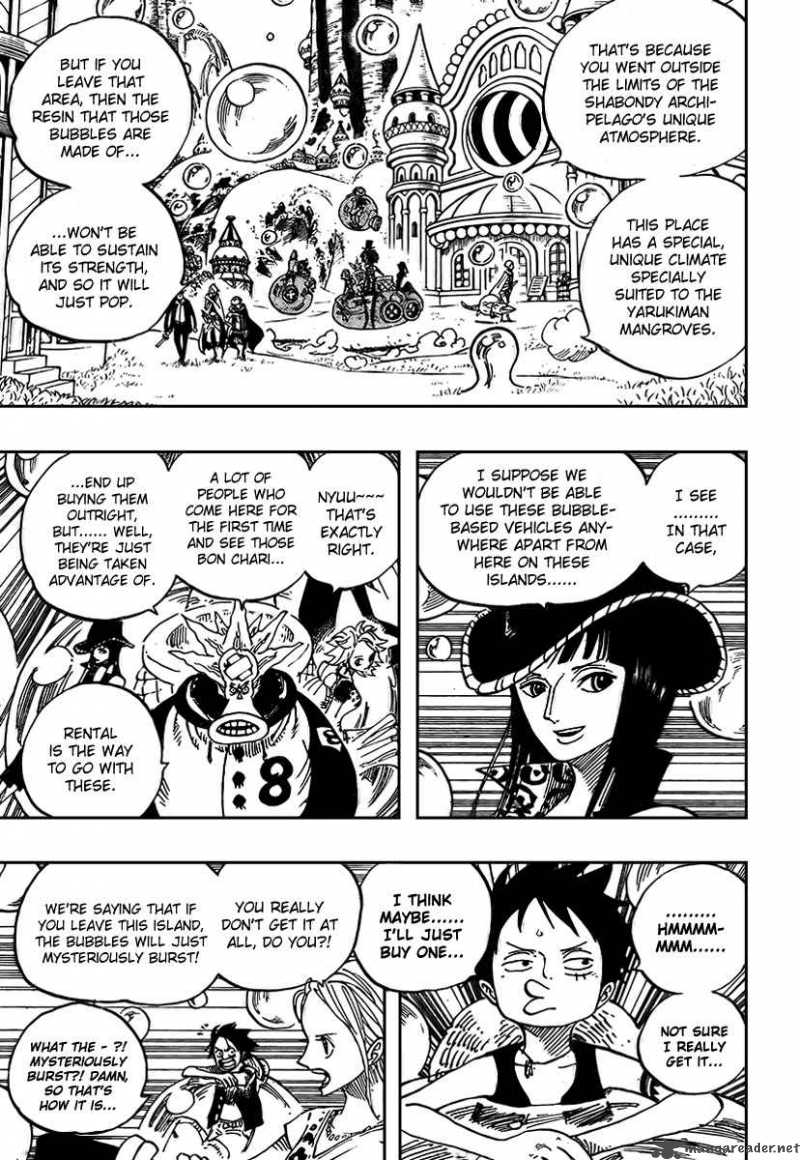 One Piece Chapter 497 - Page 9 in English