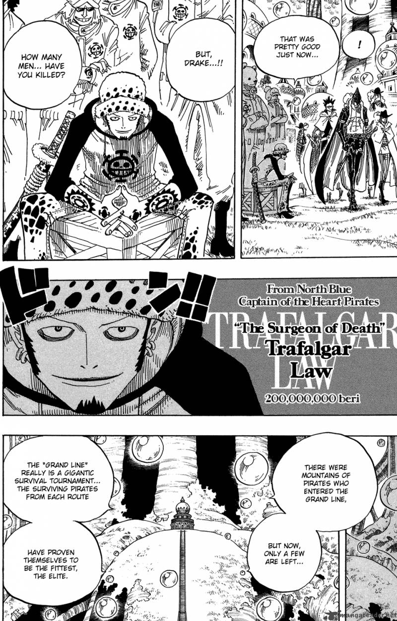 One Piece Chapter 498 - Page 18 in English