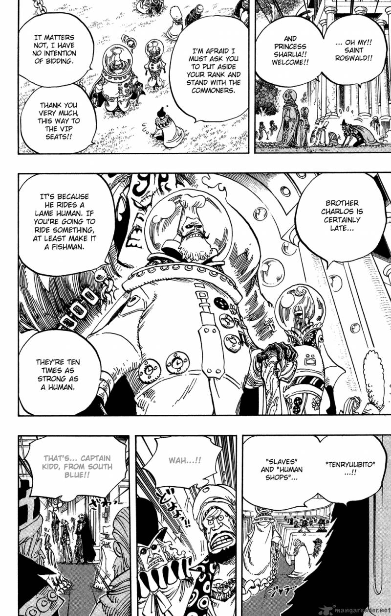 One Piece Chapter 500 - Page 14 in English