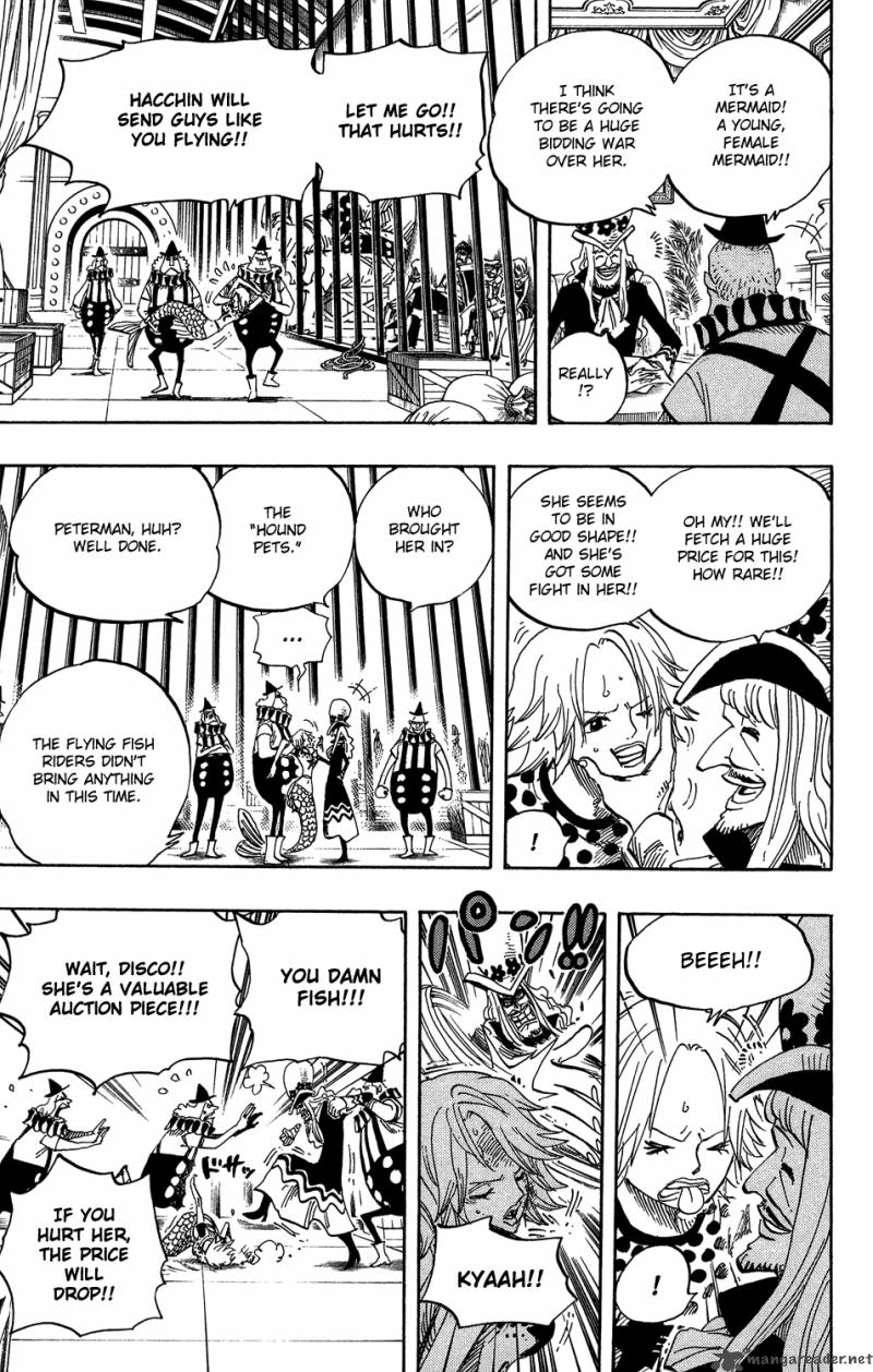One Piece Chapter 500 - Page 17 in English