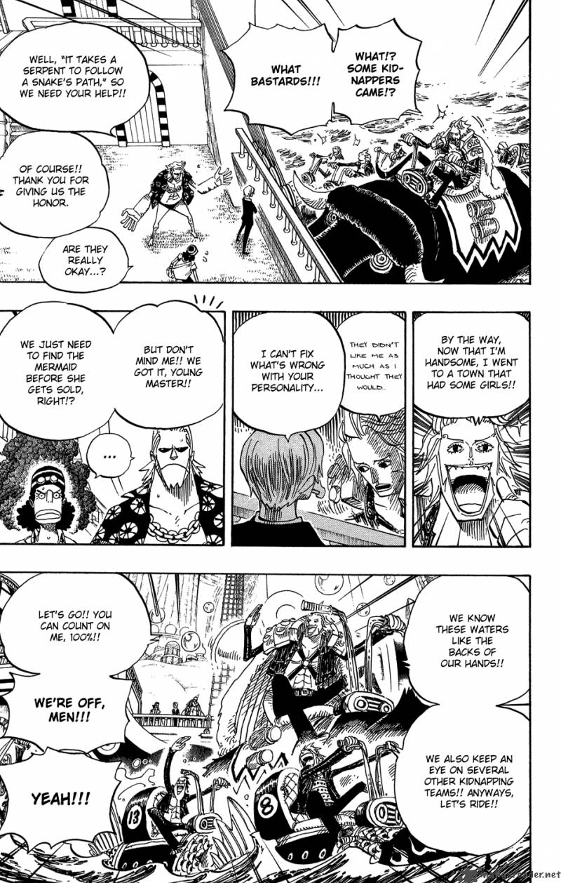 One Piece Chapter 500 - Page 3 in English