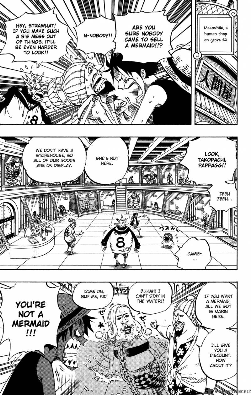One Piece Chapter 500 - Page 7 in English